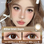 [COD] Mysticeyes Softlens 1 pasang lensa kontak Hidrocor Series Diameter 14.2mm Use 6 Months