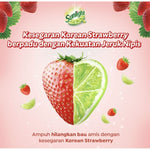 Sunlight Sabun Cuci Piring Extra Korean Strawberry Refill 600 ml