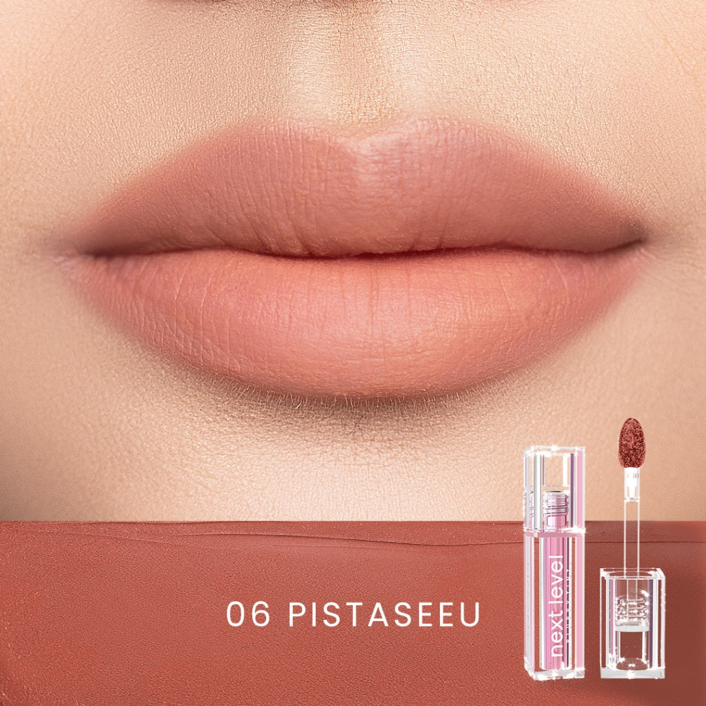 Hanasui Next Level Blurry Tint - Lip Tint Watery To Blur Lightweight Tahan Lama Velvet Finish Powdery Tint Blurring Effect Stain Lasting Up to 8 H