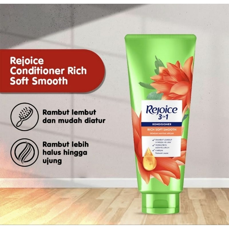 Reioice Rich Halus Lembut Kondisioner Rambut 150 ml