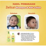 Zwitsal Natural Lotion Rambut Bayi Aloe Vera, Kemiri & Seledri 100 ml