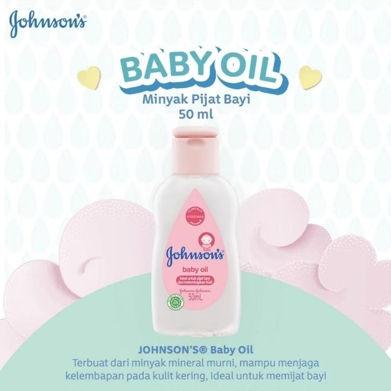 Johnsons Baby Oil 50 ml