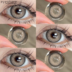 Eyeshare Softlens Minus Gray Brown 1Pasang Softlens Murah