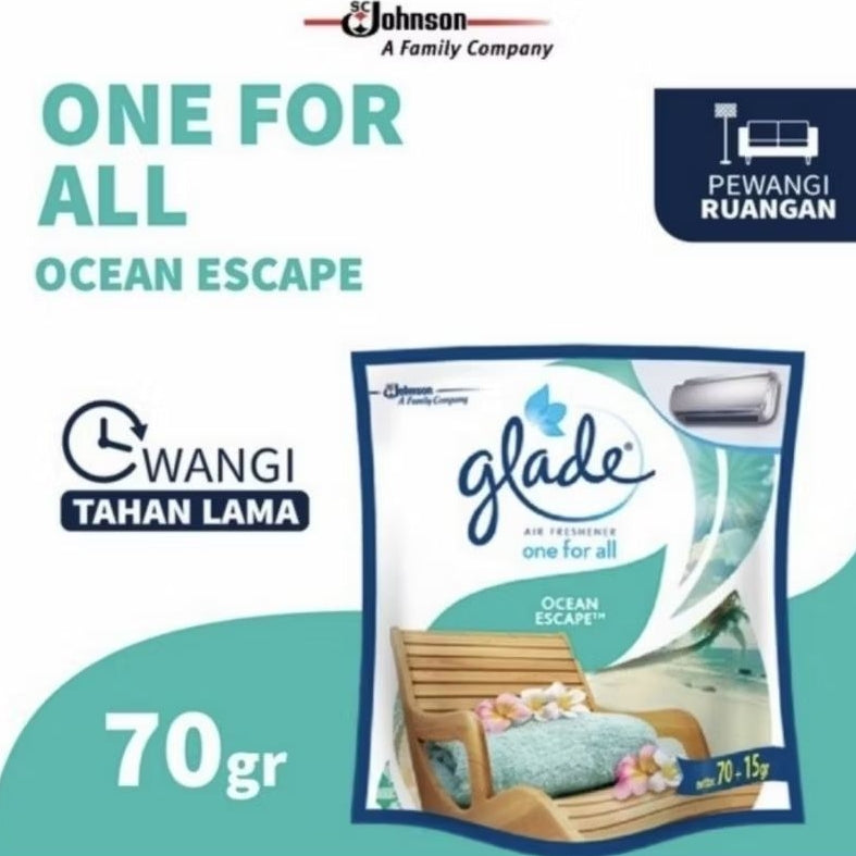 Glade Pengharum Ruangan Gantung 70g Ocean Escape