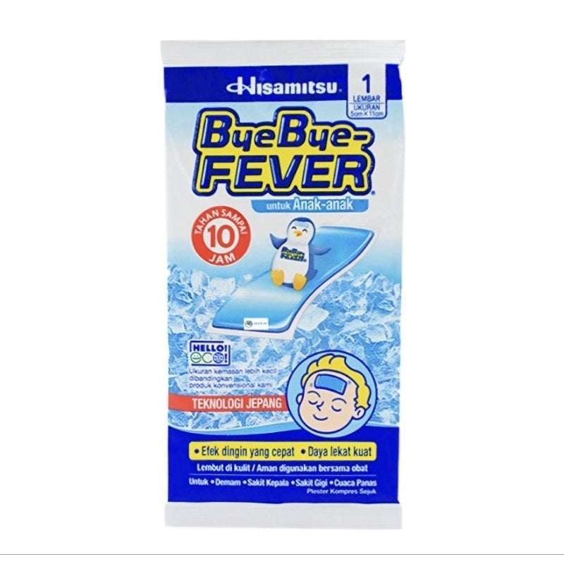 Bye Bye Fever Plester Kompres Demam 1s