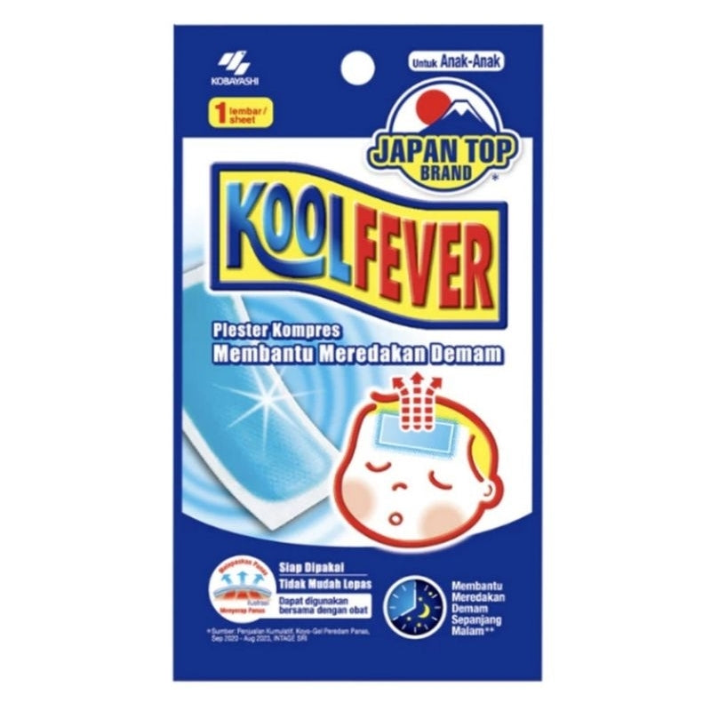 Koolfever Plester Kompres Demam 1 s
