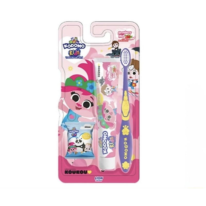 Kodomo Paket Sikat Gigi + Pasta Gigi Anak 45 g