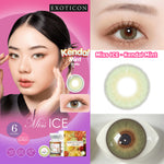 Exoticon Softlens Miss ICE Series Selena (Grey) | Billie (Black) | Kendal (Mint) | Soflens Minus