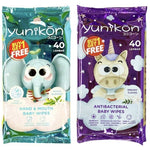 Yunikon Tisu Basah Bayi Tangan & Mulut 40 s - Beli 1 Gratis 1