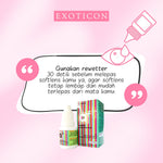 Exoticon Solution - Cairan Pembersih Softlens ukuran 60 ml, 100 ml, 150 ml | Tetes Mata A+ 10ml