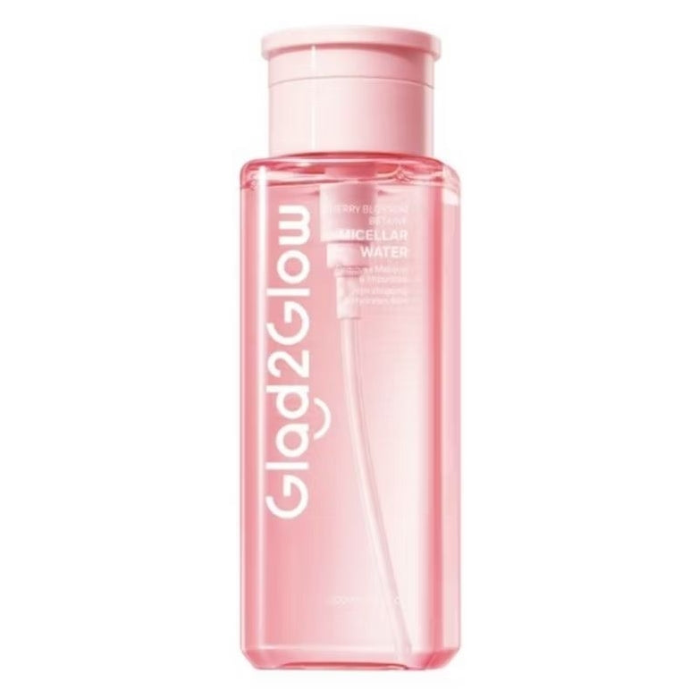Glad2Glow Cherry Blossom Micellar Water Pembersih Makeup 300 ml