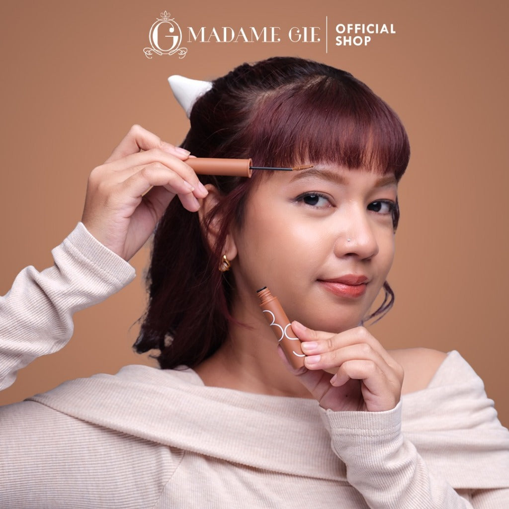[FLASH SALE] [NEW PACKAGING] Madame Gie Beauty Shape Browcara - MakeUp Mascara Alis