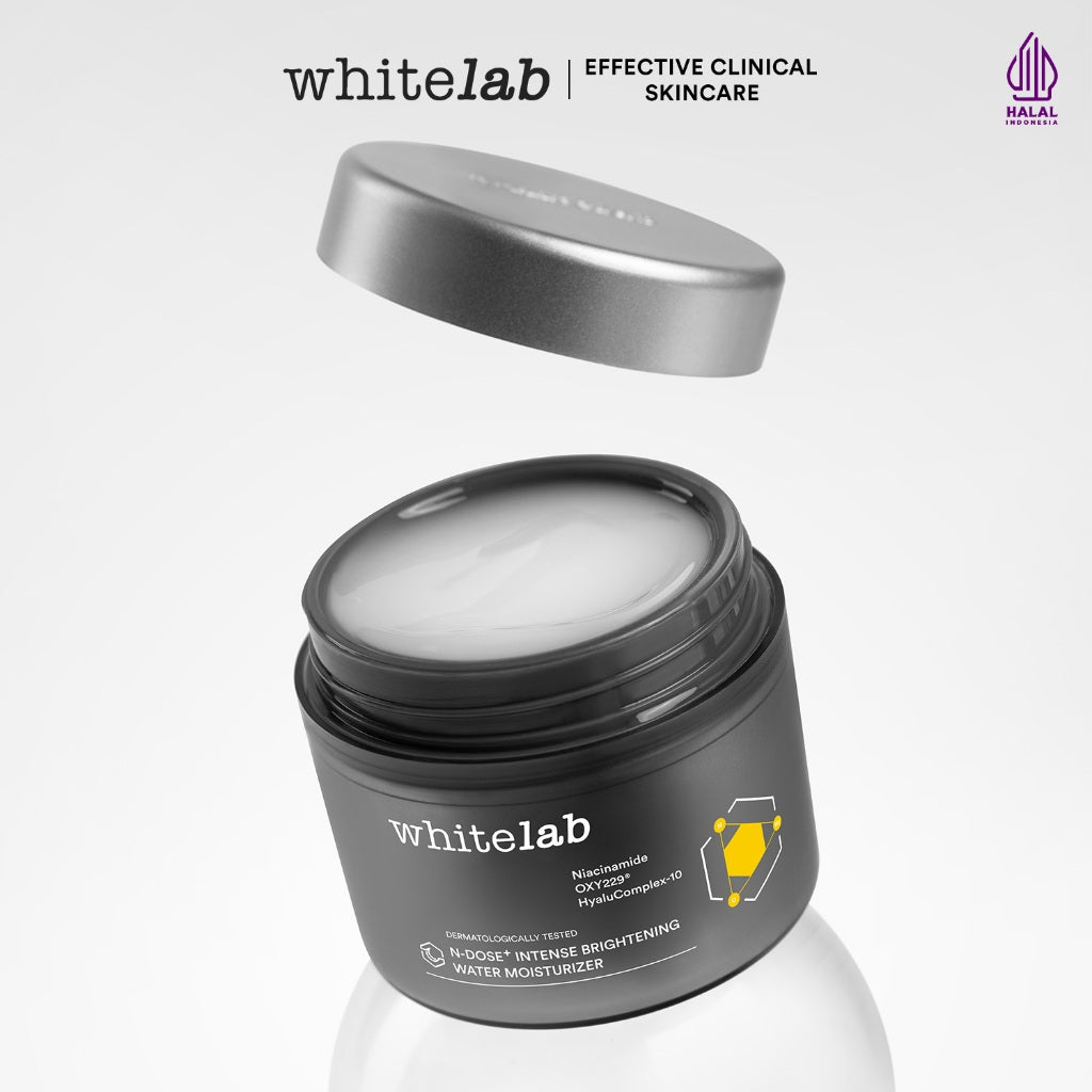 Whitelab Water Moisturizer Brightening - Pelembap Hidrasi Pencerah Wajah N-Dose+ 2.0 Intensive nite cream