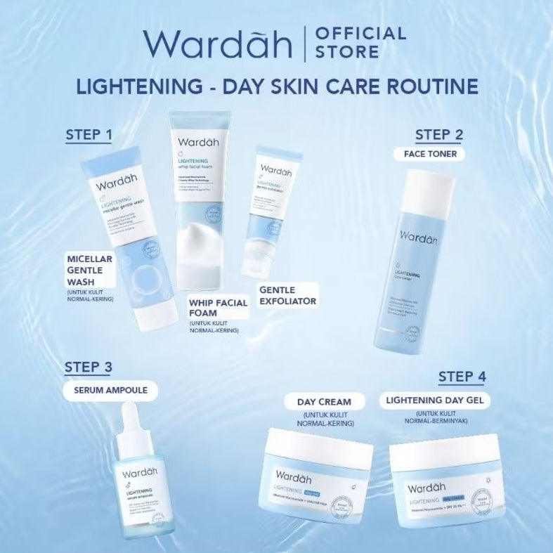 Wardah Lightening Pembersih Wajah Whip Foam 100 ml