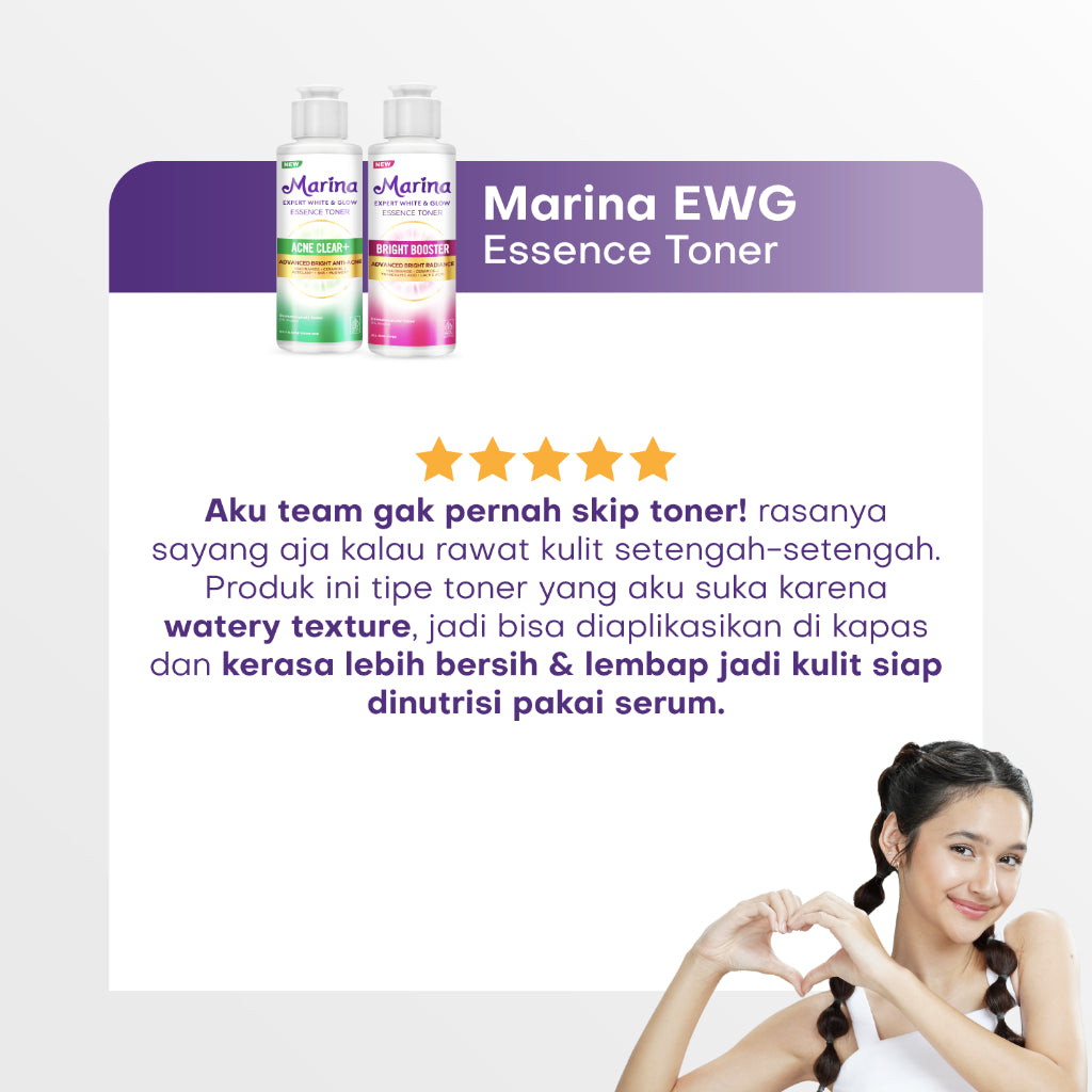Marina Essence Toner Expert White and Glow 100ml [1pcs] - Exp Date 01.2027