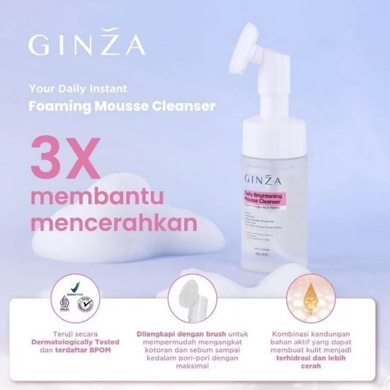 Ginza Pembersih Wajah Busa 110 ml