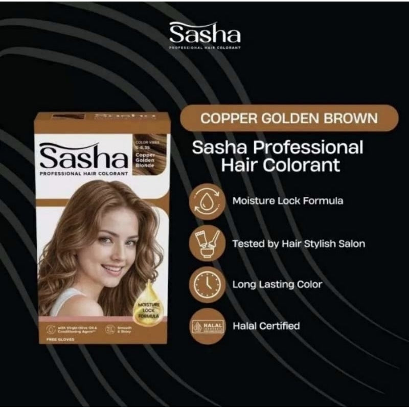 Sasha Professional Pewarna Rambut 30 g