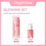 [Isi Besar Hemat]Glad2Glow Moisturizer Series100G Water Gel Niacinamide Brightening Retinol CentellaMencerahkan Pemutih Kulit Pelembab Bercahaya Krim Siang dan Malam Perawatan Kulit Ekstrak Delima Asam Lemak Asam Delima Wajah G2glow official store