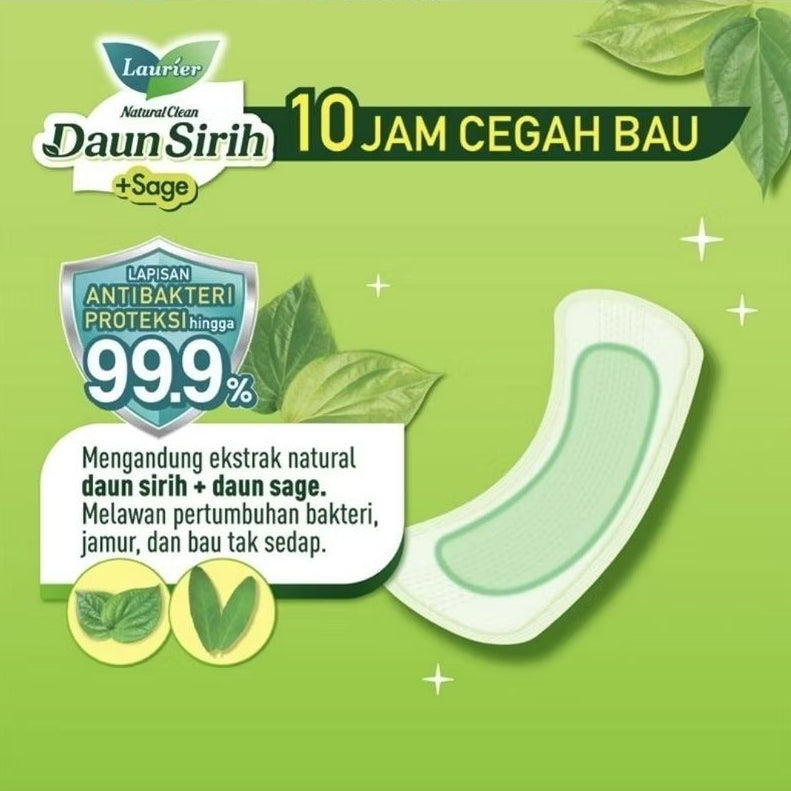 Laurier Natural Clean Pantyliner 40 pcs