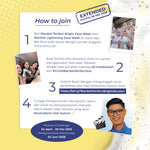 [TWINPACK] WARDAH Lightening Gentle Exfoliator 50 ml - Pembersih Wajah dengan Scrub dan Advanced Niacinamide - Skincare
