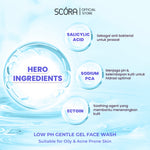 SCORA Bright Me Up Sunscreen 40 Gr + SCORA Gentle Low pH Cleanser 100ml