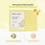 Implora Cleansing Face & Body Bar Soap | Body, Face & Hand Cleanser