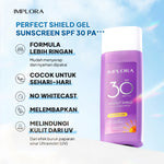Implora Perfect Shield Sunscreen | Sunblock Wajah | Hyaluronic Acid Extract