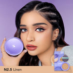 SOMETHINC [2 PCS] Bundle Refill CoverBlur Pro Filter Breathable Cushion SPF 40 PA++++ + Copy Paste Tinted Sunscreen SPF 40 PA++++ |  Seamless Cushion Dengan High Coverage, Smooth Satin Finish, Ringan Digunakan | Skin Tint Ringan Dengan Finish Dewy