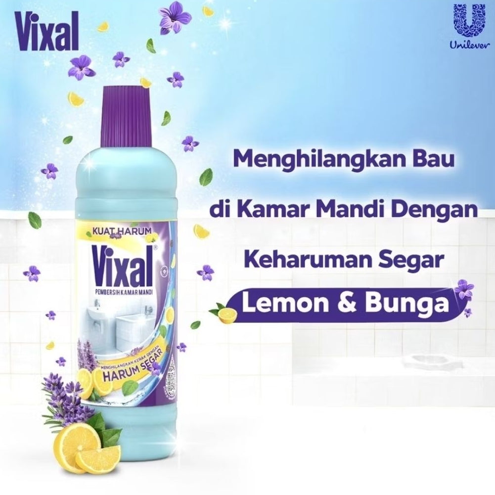 Vixal Cairan Pembersih Kamar Mandi 750 Ml Halal