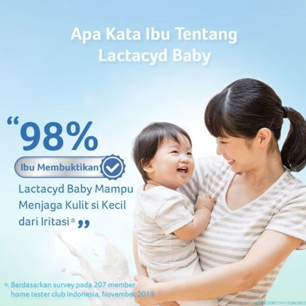 Lactacyd Baby Sabun Mandi & Sampo Bayi Gentle Care Botol 60 ml