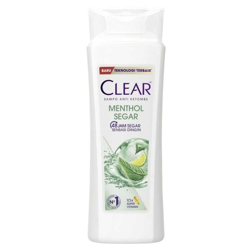 Clear Sampo Menthol Segar Botol 160ml