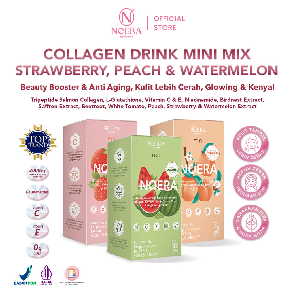 Noera Bundling 3 Box Collagen Drink Mini Improve Formula