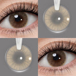 [-1.00~-6.00] Softlens Minus 14.2mm Brown Gray Green No Ring Softlens Natural 1 Years Use