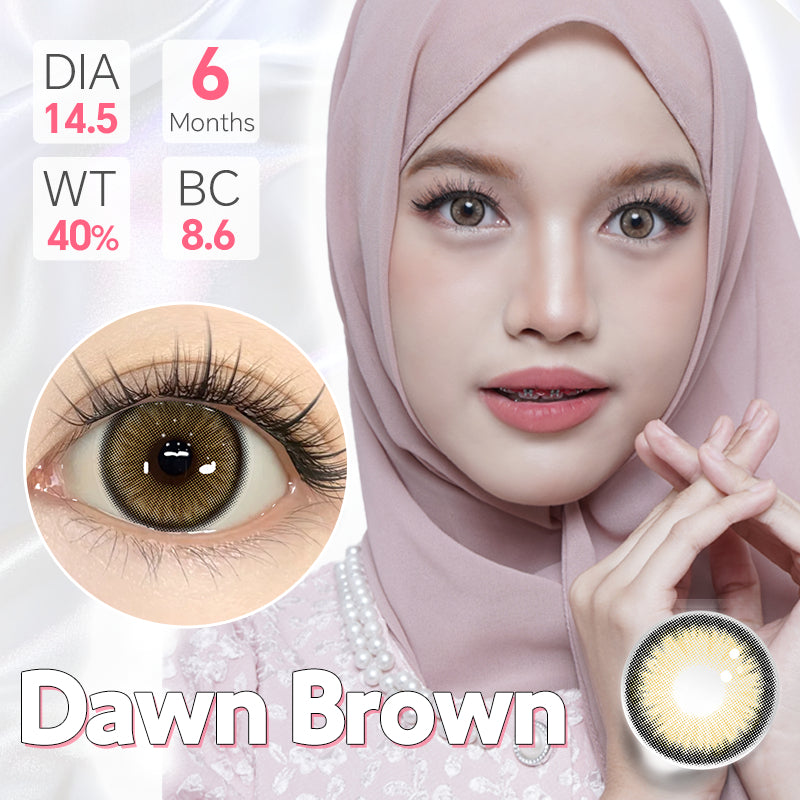 [COD] Mysticeyes Softlens Dawn Series Kontak lens 14.5mm - Gratis Tempat Softlens