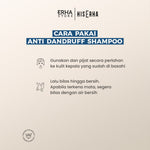 HIS ERHA Anti Dandruff Shampoo 270ml - Shampoo khusus Pria untuk Membantu Mengatasi Ketombe/Gatal, Menutrisi Rambut, dan Melembapkan Kulit Kepala, Wangi Segar Maskulin, Verified by Dermatologist, Piroctone Olamine & Climbazole, D-Panthenol, Aloe Vera