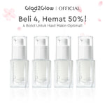 [Hemat 4PCS] Glad2Glow Serum Series - Brightening Mencerahkan Mengurangi Flek Menghaluskan Kulit Meratakan Warna Skincare Kulit Memudarkan Jerawat Niacinamide AHA BHA Centella 377 Perawatan Kulit Peeling Lembut Eksfoliasi Tidak Perih g2glow official store
