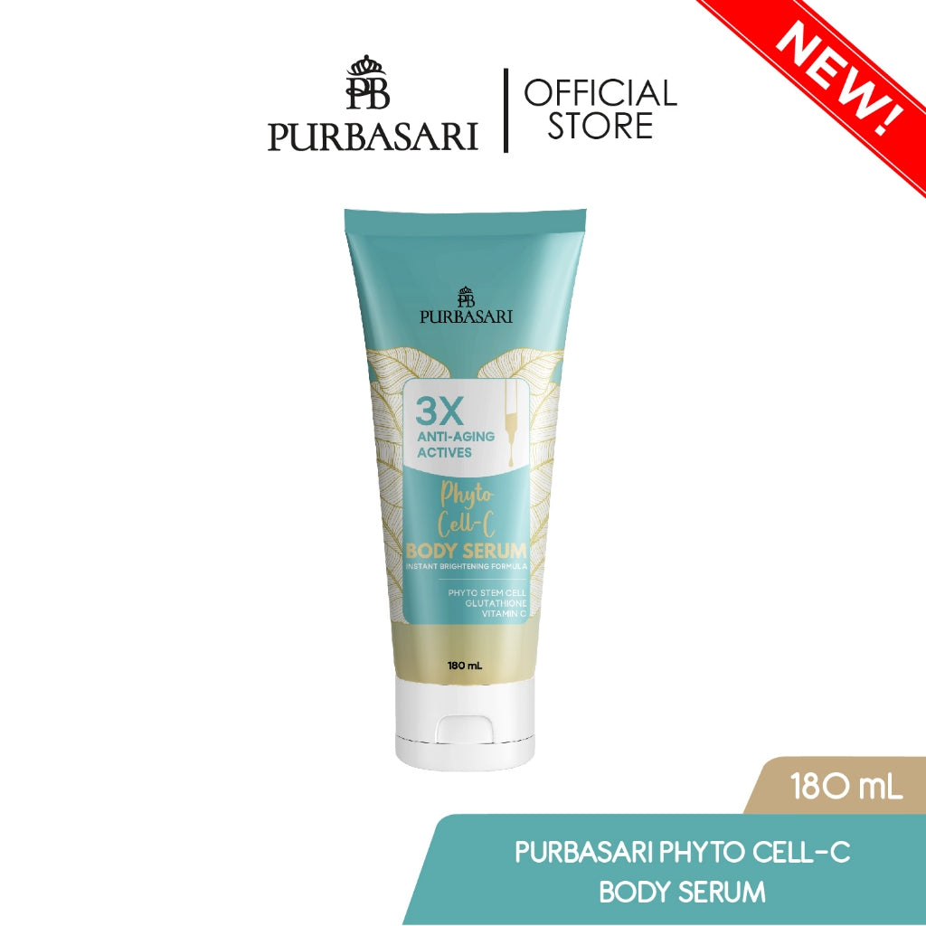 [3 PCS] Purbasari Body Serum 180ml MIX VARIAN- Cybright Whitening - Ceramide Barrier - Phyto Cell-C - White Glow - Skin Firming - Gluta Hya / Mencerahkan / Melembabkan / Hidrasi Lotion Pencerah Tubuh Hand