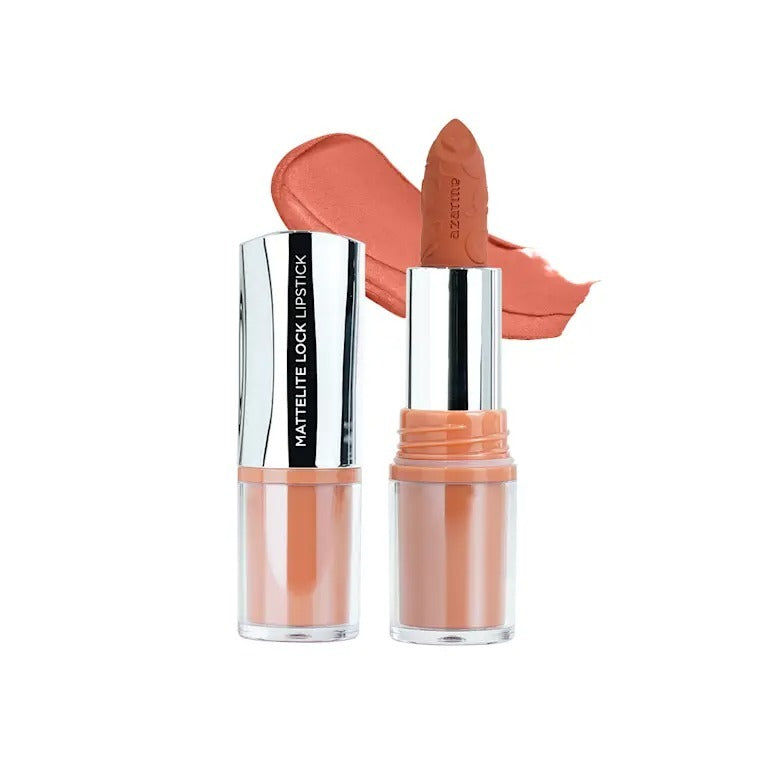 Azarine Mattelite Lock Lipstick 4 Gr | Smudgeproof Transferproof Smooth & Lightweight Lipstick