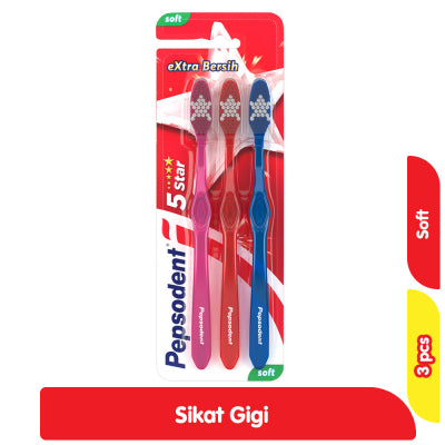 Pepsodent Sikat Gigi Gentle Care Soft / Gentle Soft / Brilian Soft /  Sensitive