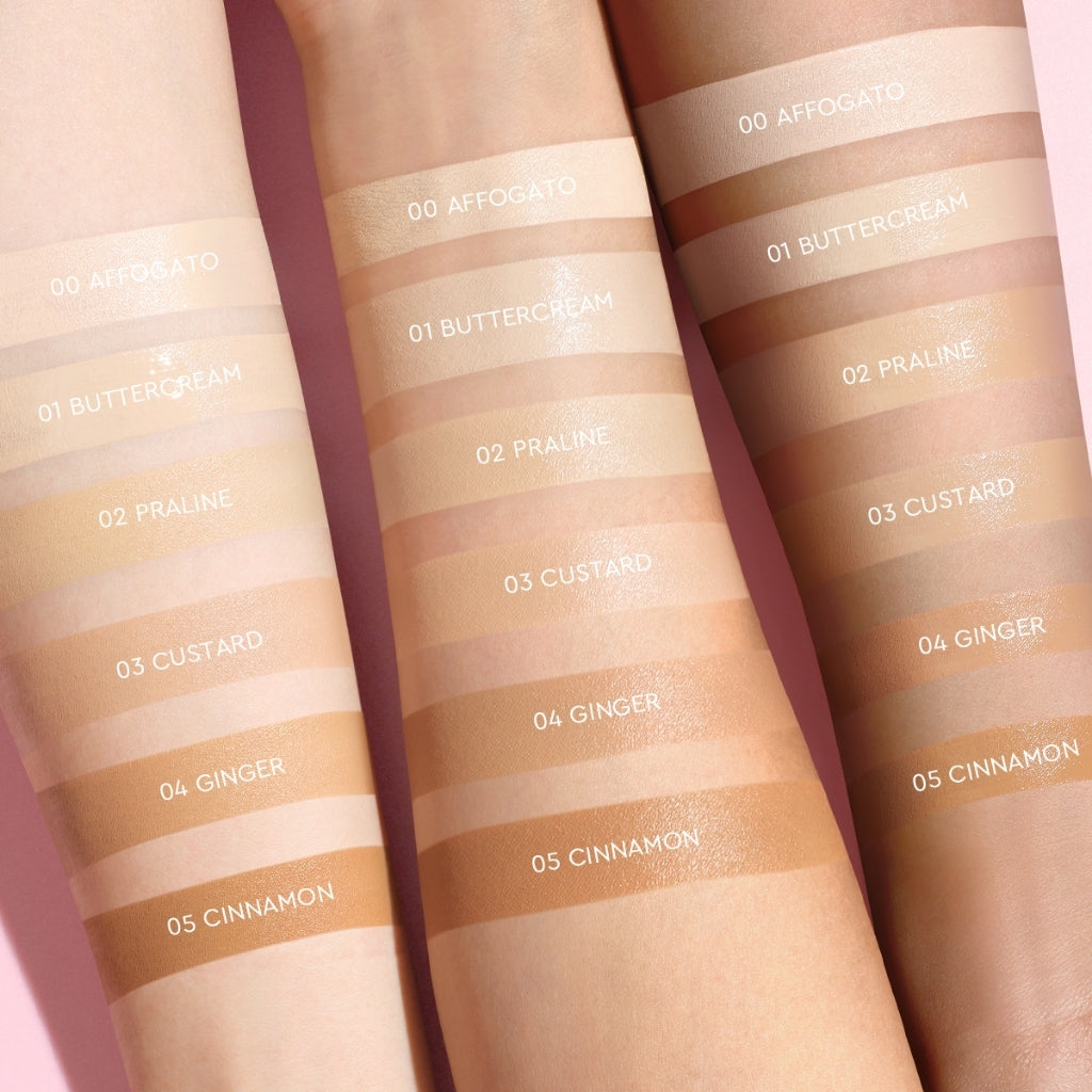 Glad2Glow Perfect cover cushion  Setting  dengan kandungan skincare mencegah kekusaman dan kulit kering sepanjang hari G2G Concealer Foundation Wajah Extract Mencerahkan Lasting refill Compact g2glow official store