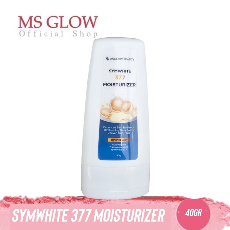 MS GLOW MOISTURIZER SYMWHITE 377 / CALM BLEMISH  /  BLACK DIAMOND