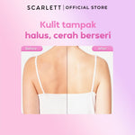 SCARLETT Fragrance Brightening Shower Gel 300ml | Body Wash Sabun Mandi Cair | Melembutkan Menutrisi Melembabkan Mencerahkan Kulit, Kulit Cerah Halus dengan Wangi Mewah