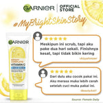 Garnier Bright Complete Pembersih Wajah Scrub Vitamin C 100 ml