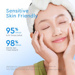 Glad2Glow Tremella Vita B5 Sensitive Calming Gel Cleanser facial wash skincare face wash sabun cuci muka cleansing balm exfoliating exfoliasi wajah sabun muka pembersih wajah Menenangkan kulit sensitif menghidrasi & menutrisi kulit g2glow official store