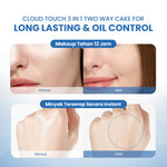 YOU Cloud Touch Dreamy 3 in 1 Two Way Cake Bedak Padat Two Way Cake Makeup