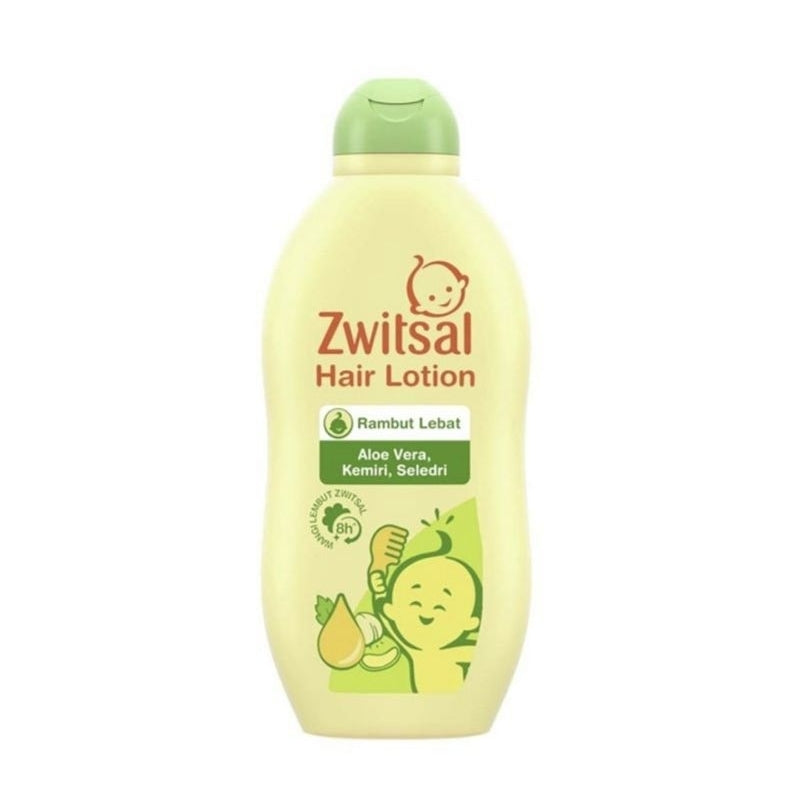 Zwitsal Natural Lotion Rambut Bayi Aloe Vera, Kemiri & Seledri 100 ml