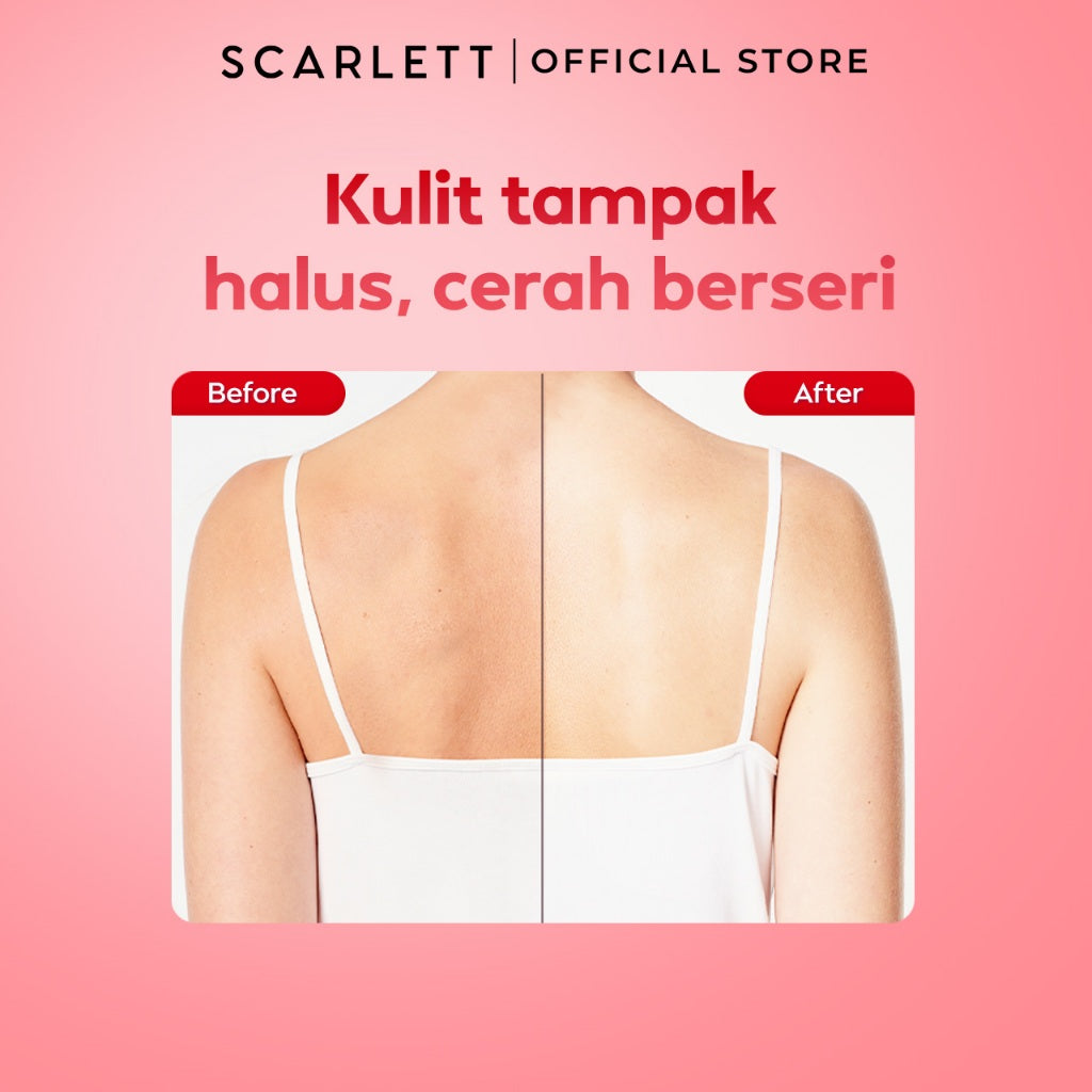 Scarlett Fragrance Brightening Shower Gel Cherrylicious | Body Wash | Sabun Mandi Cair