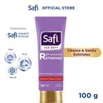 [Paket Cleanser + Pelembap] Safi Age Defy 3X Advanced Retinoid - Gentle Renewal Cleanser 100gr + Intense Renewal Moisturizer 40gr - Sabun Cuci Muka Non SLS, Krim Wajah Anti Aging | Better Than Retinol