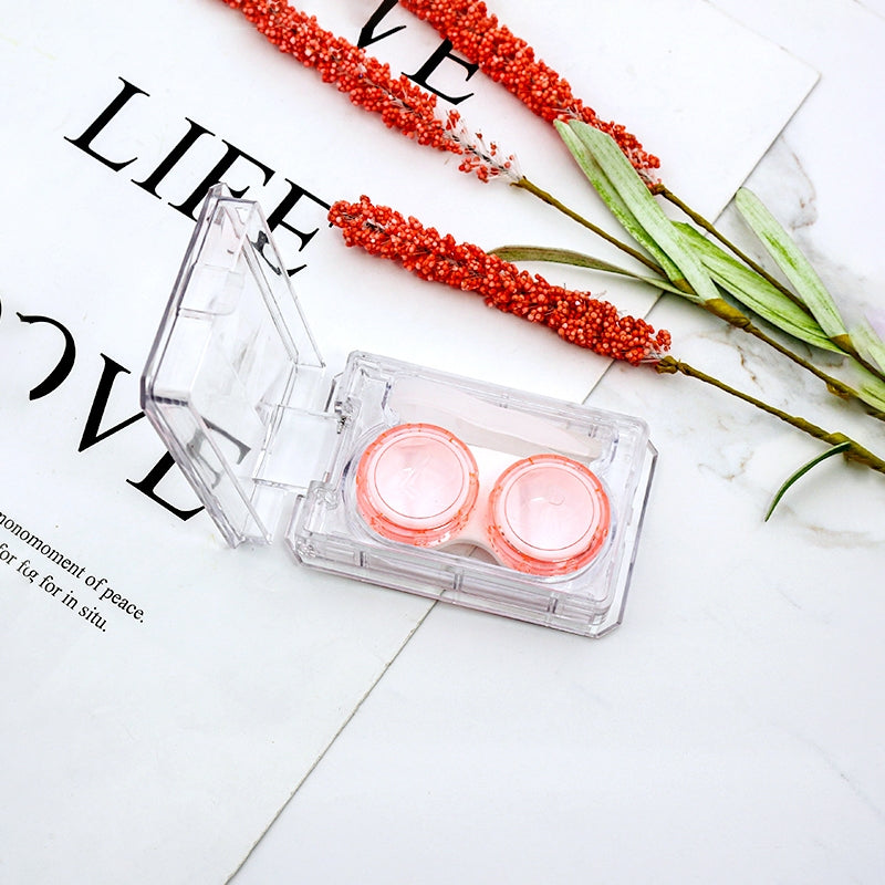 Lilmoon Glow Case Tempat Lensa Kontak Travel Mini dengan pilihan 5 Warna