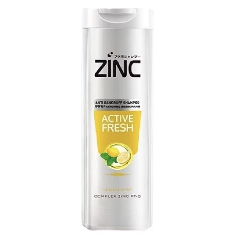 Zinc Sampo Anti Ketombe Perawatan Rambut Botol 170 ml